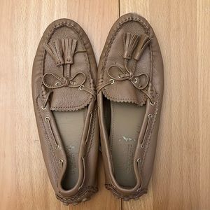 Coach Nadia leather driving moc